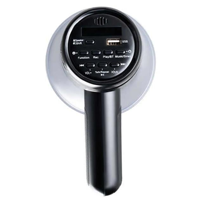 Westa WM-72UMP 30 Watt Mini Melodili Blueooth Ses Kayıt USB Şarjlı Bataryalı Horn Megafon