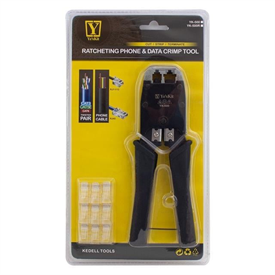 YesKit YK-500 RJ11-RJ12-RJ45 Sıkma Pensesi