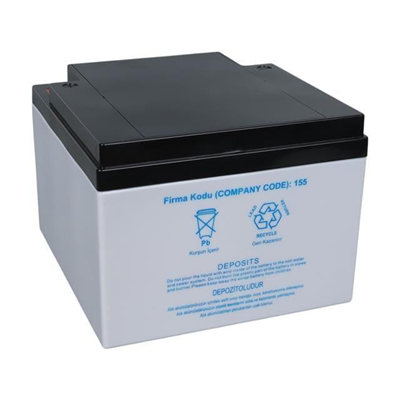 Yokohama YH-122.6 12 Volt  26 Amper Akü (165x176x125 mm)
