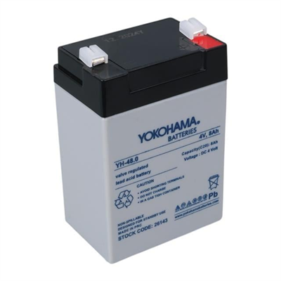 Yokohama YH-48.0 4 Volt - 8 Amper Akü (68x45x95 mm)