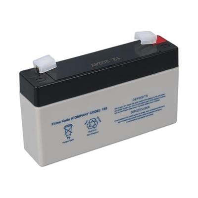 Yokohama YH-61.3 6 Volt - 1.3 Amper Akü (98x25x52 mm)