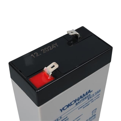 Yokohama YH-62.3 6 Volt - 2.3 Amper Akü (90x43x38 mm)