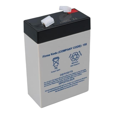 Yokohama YH-62.8 6 Volt - 2.8 Amper Dik Akü (66x33x97 mm)