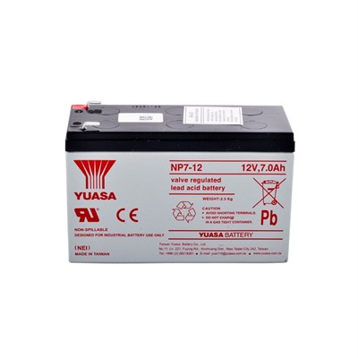 Yuasa NP7-12L - 12V 7Ah Bakımsız Kuru Akü