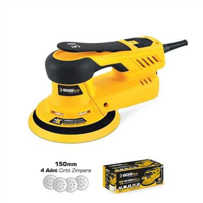 ZIMPARA MAKİNESİ EKSANTRİK 350 WATT (KÖMÜRSÜZ MOTOR)