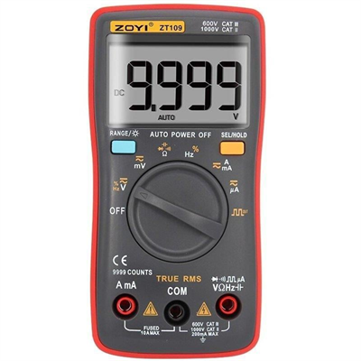 Zoyi ZT-109 True RMS Dijital Multimetre Ölçü Aleti