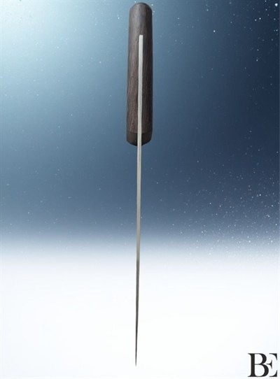 BeKnife Bemiral Bıçak No.2 16 cm 10121.16 Wenge Saplı İşlemeli Kasap Bıçağı 36mm X 160mm X 3mm