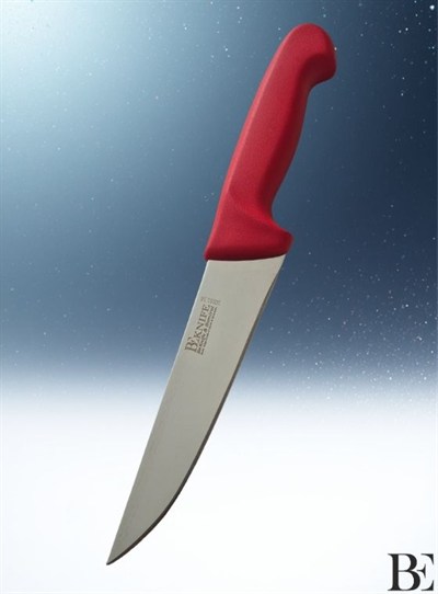 BeKnife Bemiral Bıçak No.2 16 cm 10151.16 Fibrox Kaymaz Saplı Kasap Bıçağı 36mm X 160mm X 3mm Kırmızı