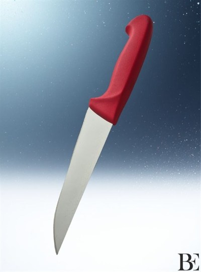 BeKnife Bemiral Bıçak No.2 16 cm 10151.16 Fibrox Kaymaz Saplı Kasap Bıçağı 36mm X 160mm X 3mm Kırmızı