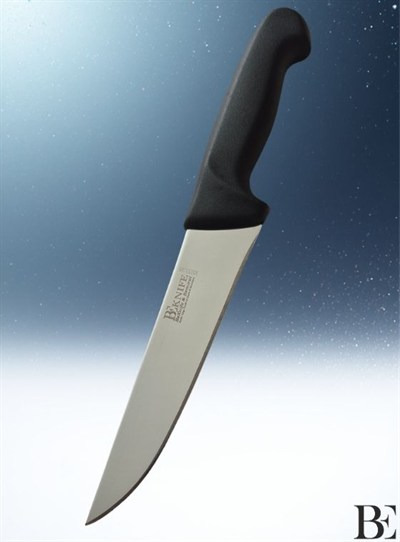 BeKnife Bemiral Bıçak No.2 16 cm 10151.16 Fibrox Kaymaz Saplı Kasap Bıçağı 36mm X 160mm X 3mm Siyah