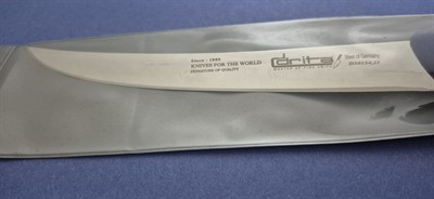 Et Doğrama Bıçağı 21 cm Kasap Fibrox Kaymaz Saplı Hulusi - Drita Bıçak 25mm X 210mm X 2.5mm 10154.21