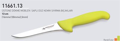 Kemik Sıyırma Bıçağı 13 cm Heritagen Üstüne Dökme Moblen Saplı Düz 16mm X 130mm X 2.5mm 11661.13