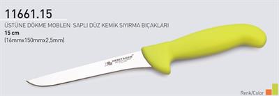 Kemik Sıyırma Bıçağı 15 cm Heritagen Üstüne Dökme Moblen Saplı Düz 16mm X 150mm X 2.5mm 11661.15