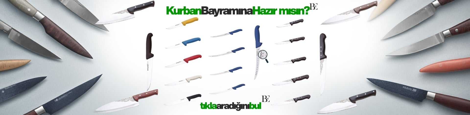 Tüm Bıçak Çeşitlerini Görmek İçin Tıklayın !