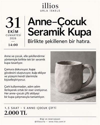 Anne Çocuk Seramik Atölyesi