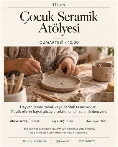 Çocuk Seramik Atölyesi