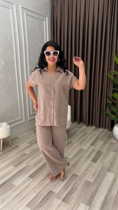 MARELLA PREMIUM TENSEL TAKIM BEJ