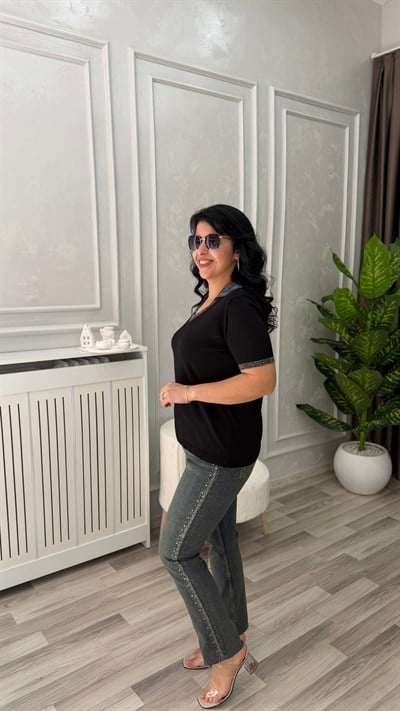 NALU PREMIUM TAŞ DETAYLI JEAN 