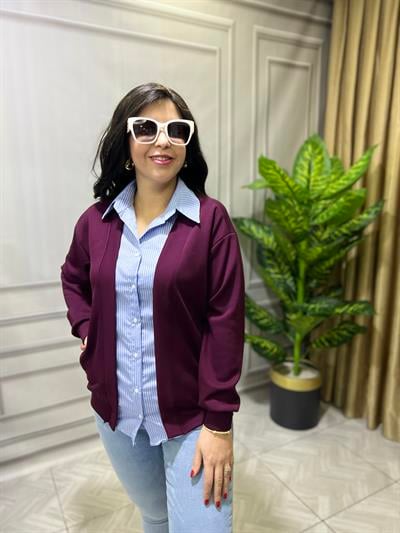 URBAN COMFORT DİKİŞLİ TAKIM BORDO