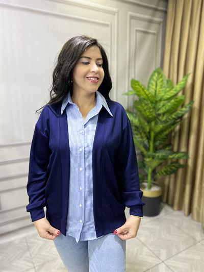 URBAN COMFORT DİKİŞLİ TAKIM LACİVERT