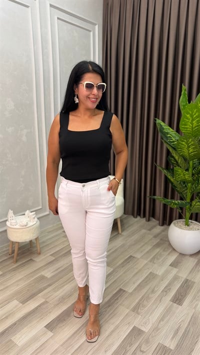 VELLUTO COMFORT PREMIUM PANTOLON BEYAZ