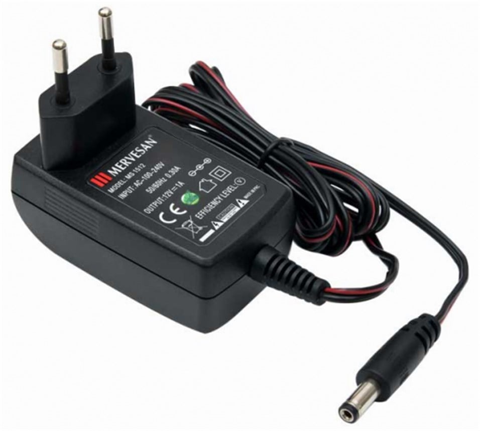 12 Volt 1 Amper Adaptör