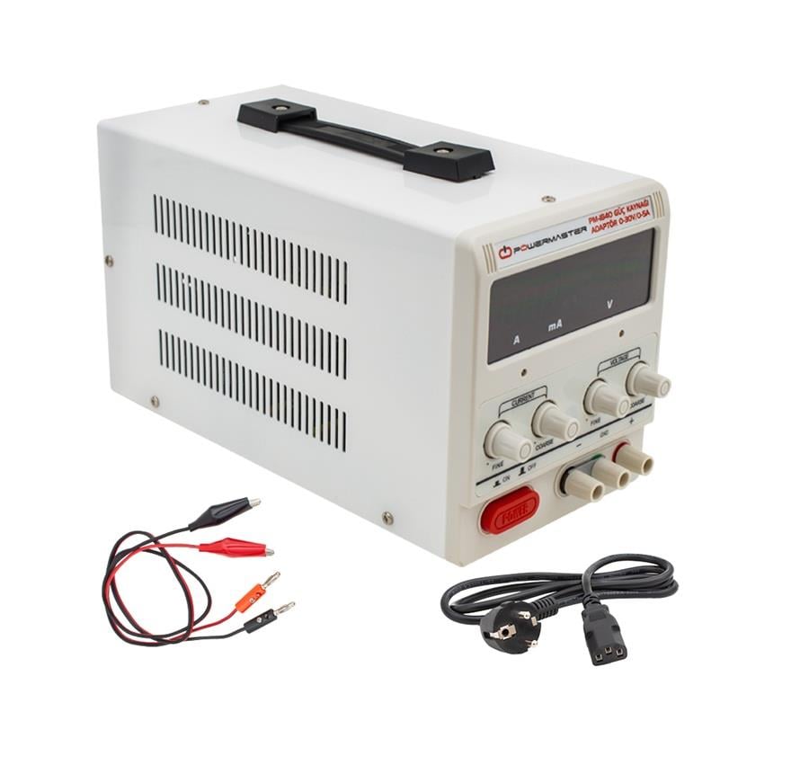 WEP 305D 0-30v 5A Ayarlı Güç Kaynağı Laboratuvar Tipi