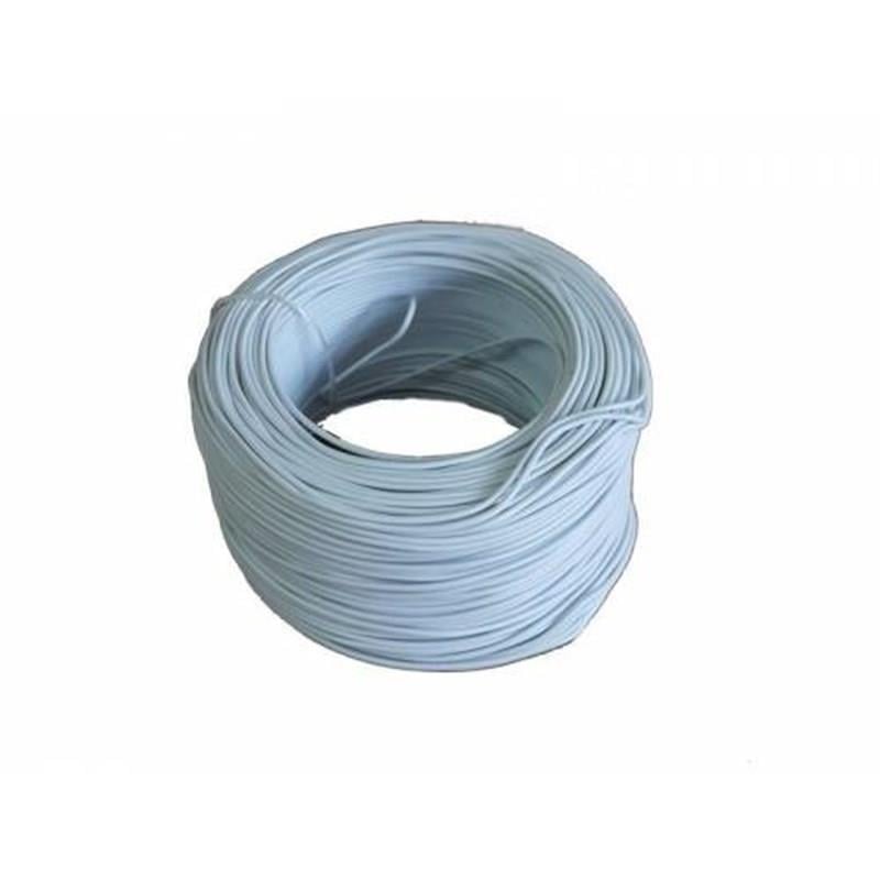 0.5mm Beyaz Tek Damarlı Montaj Kablosu 100mt