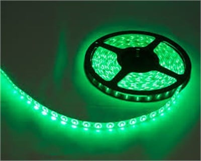 Tek Çip  İç Mekan Yeşil Şerit Led