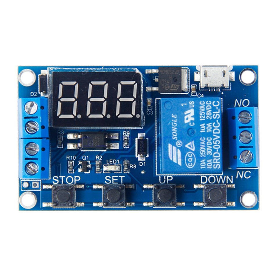 1'Li 5v Röle Zamanlı Modül