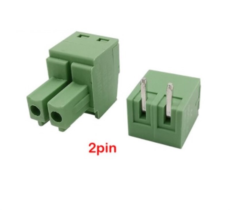 2 Pin 3.81mm 90' Geçmeli Takım Klemens
