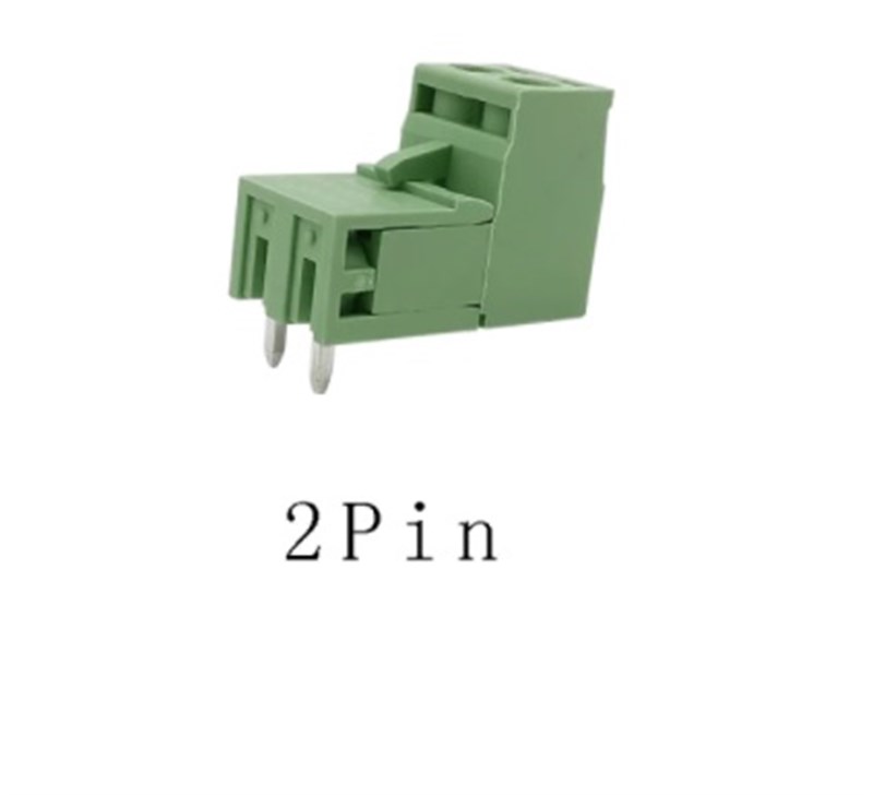 2 Pin 5,08mm 90' Geçmeli Takım Klemens