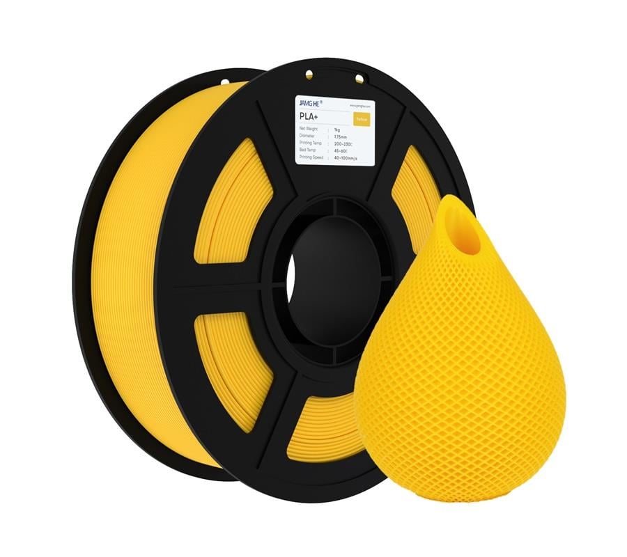 JAMG HE PLA+ Plus Filament Sarı 1.75mm 1Kg