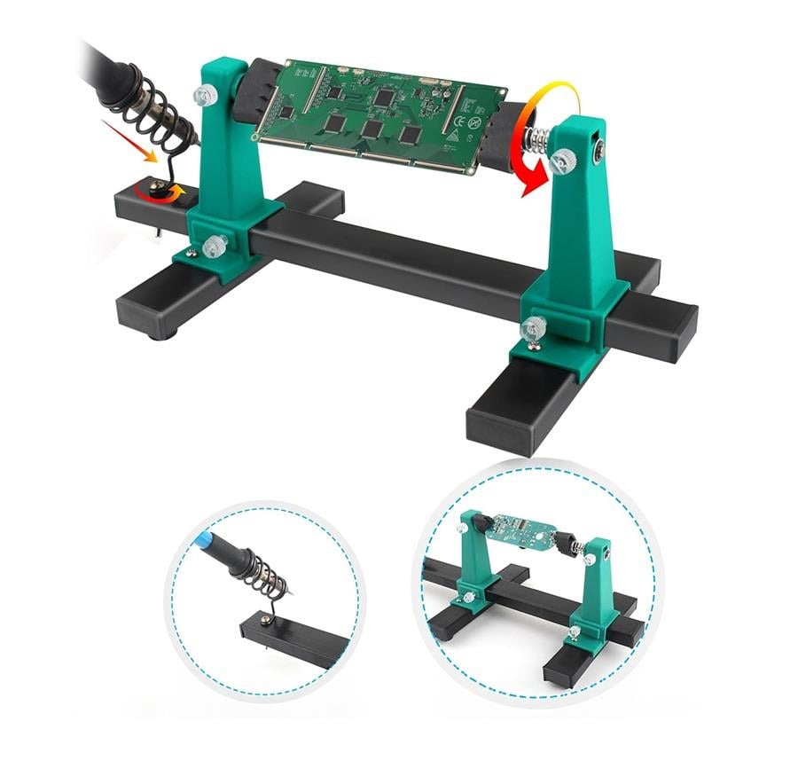 Ayarlanabilir Pcb Kart Board Tutucu Havya Tamir Standı