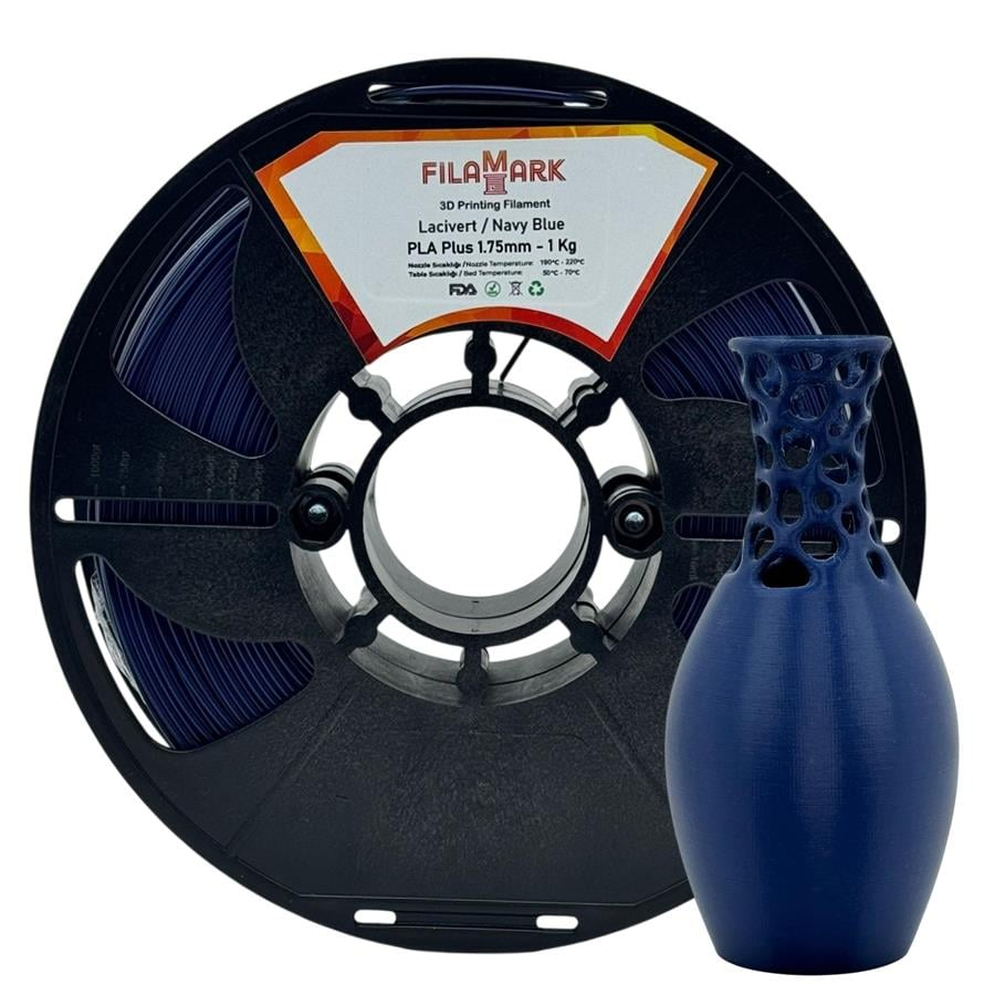 FilaMark PLA Plus Filament Lacivert 1.75mm 1Kg