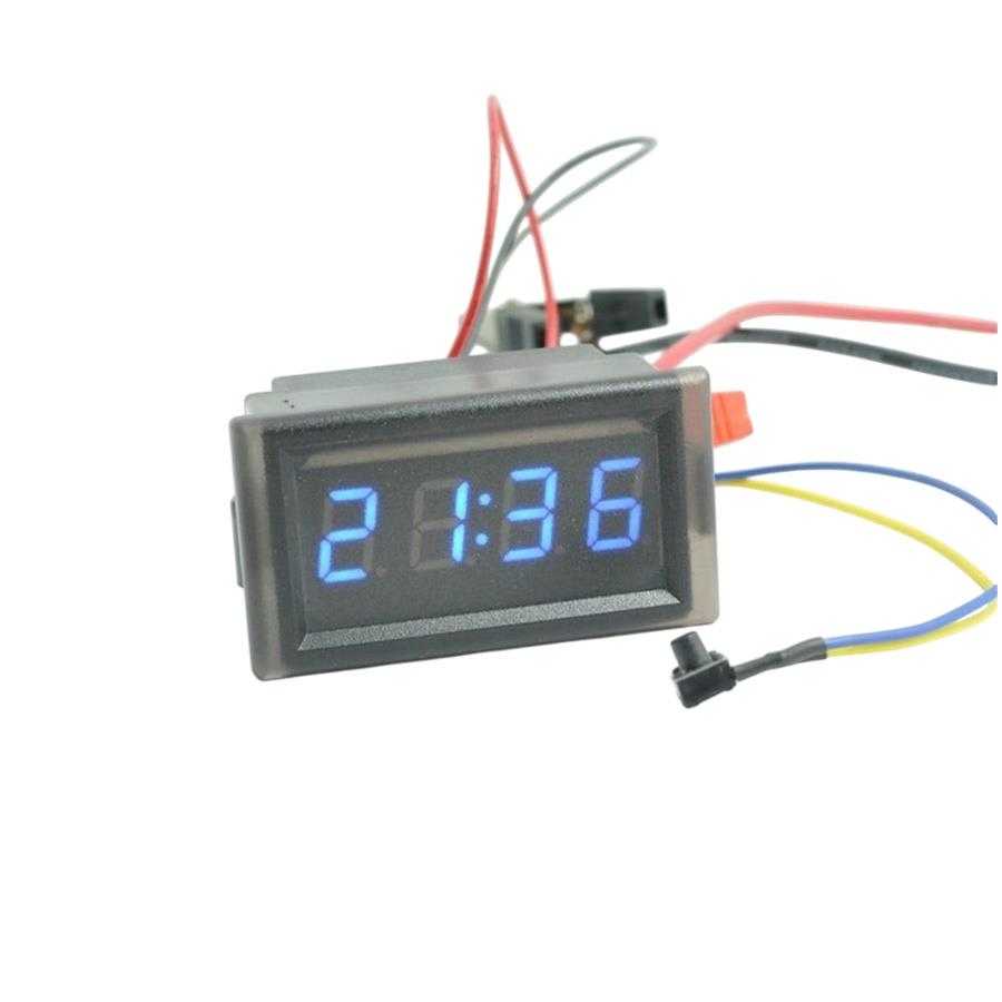YB28T-W Su Geçirmez Saat Mavi Panel Tipi