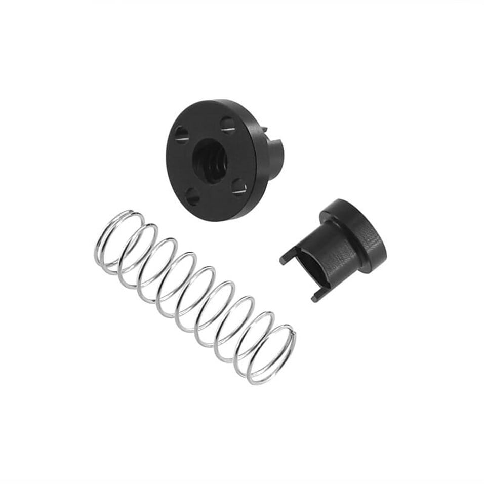 3D Yazıcı T8 8mm Lead 2mm POM Trapez Vida Yaylı Yedek Somun