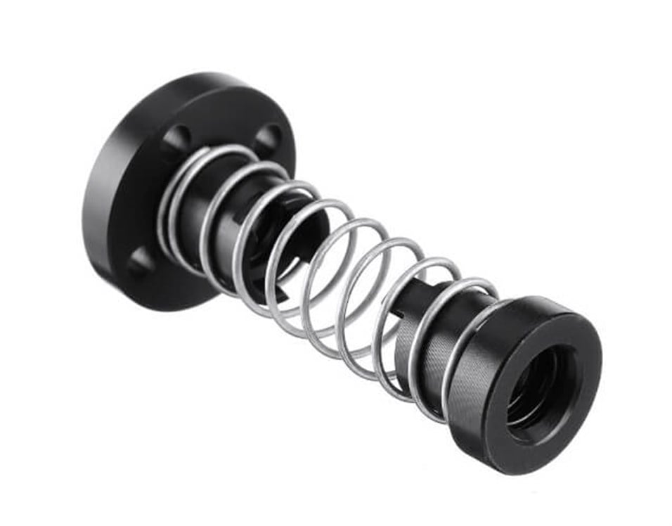 3D Yazıcı T8 8mm POM Trapez Vida Yaylı Yedek Somun