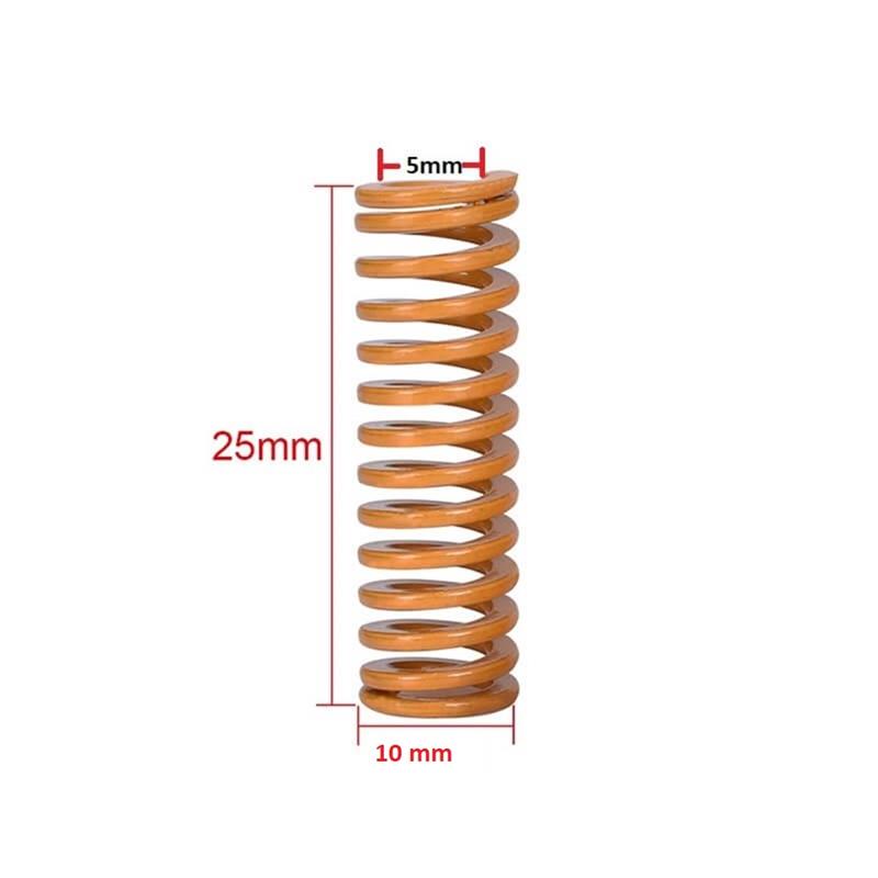 3D Yazıcı Tabla Yayı 4'lü Sarı Çap 5mm Boy 25mm