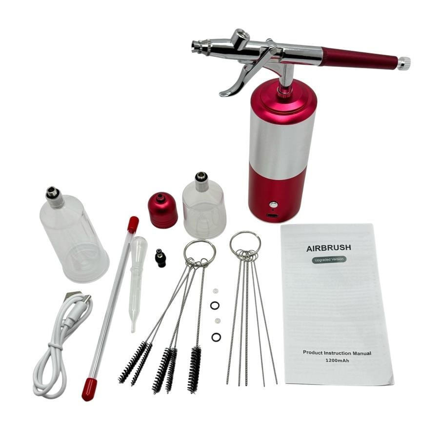 Kendinden Kompresörlü Şarjlı Mini Airbrush Boya Tabancası