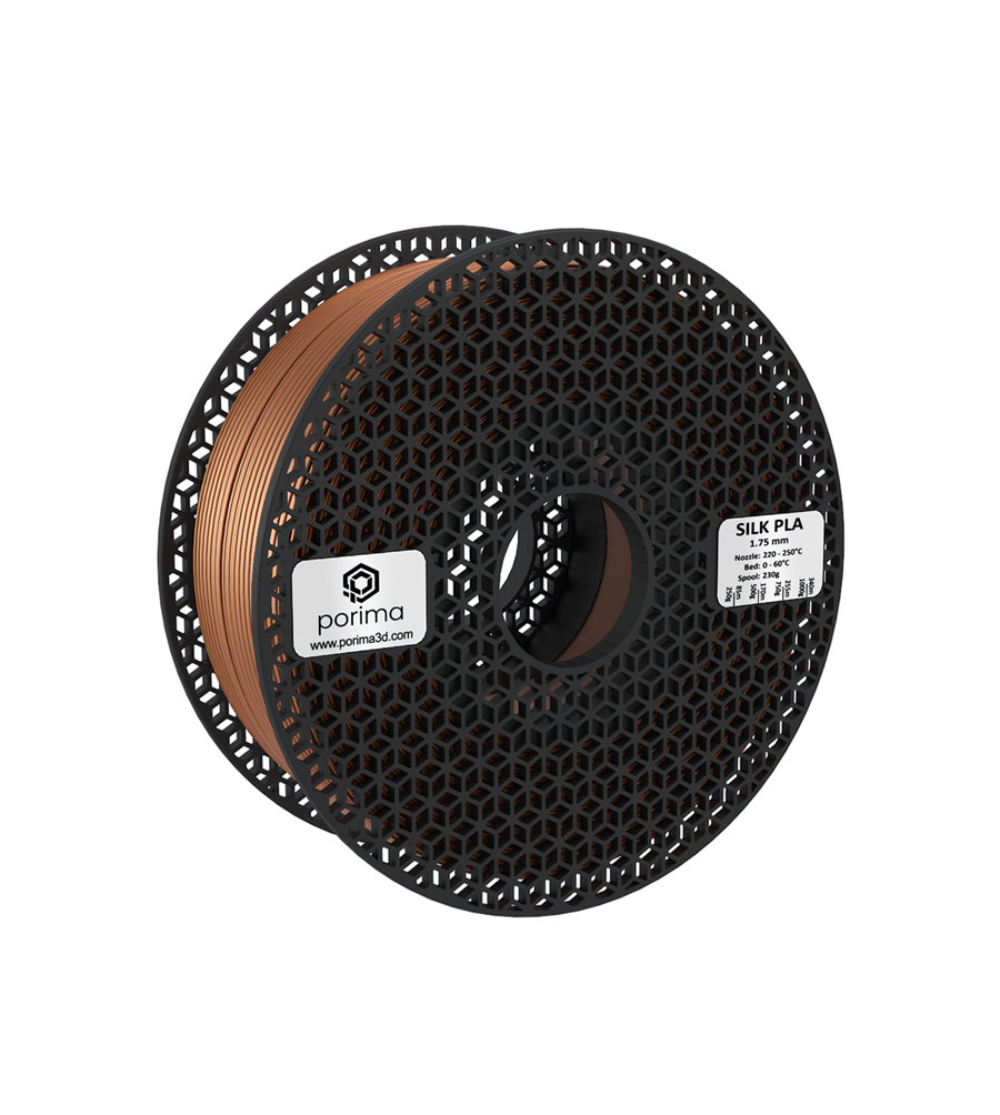 Porima Silk PLA Filament Bakır 1.75mm 1Kg