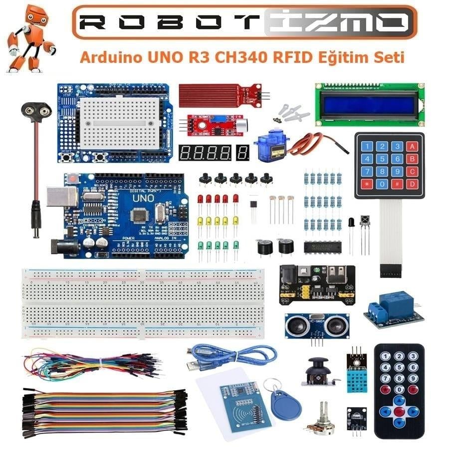 Arduino UNO R3 CH340 RFID Eğitim Seti