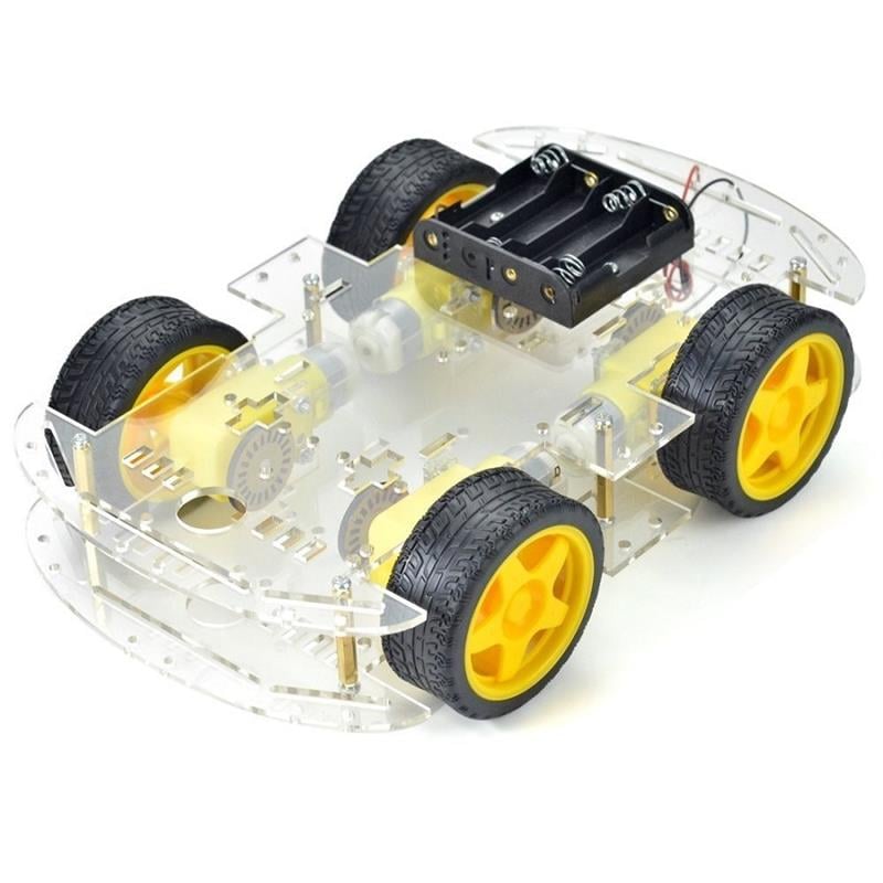 4WD Çok Amaçlı Mobil Robot Araba Platformu