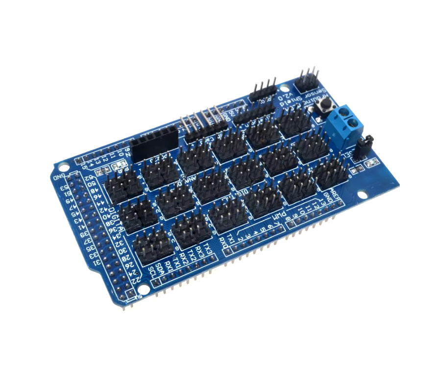 Arduino Mega IO Genişletme ve Sensör Shield