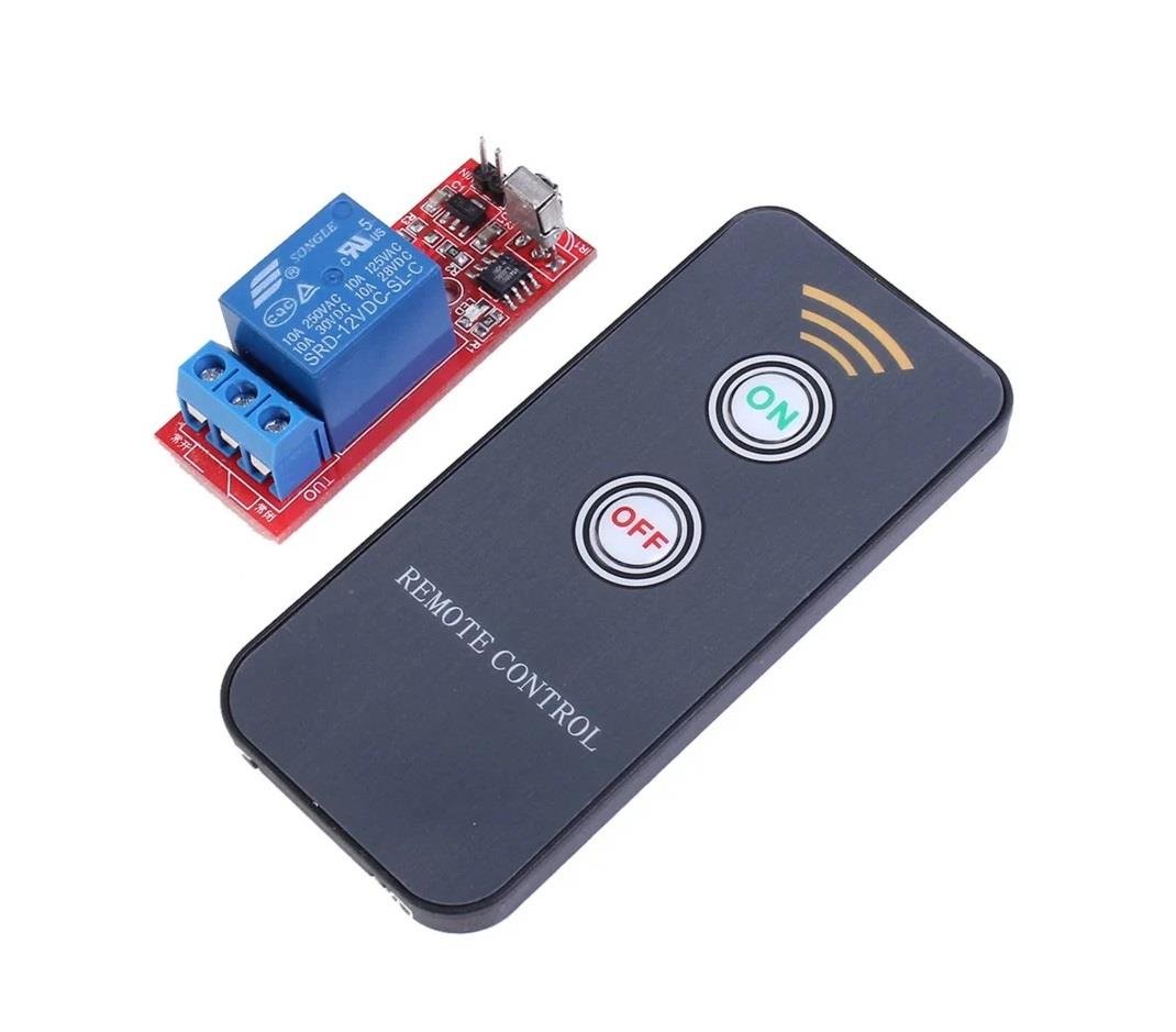 1 Kanal IR Kumandalı Röle Kartı On / Off