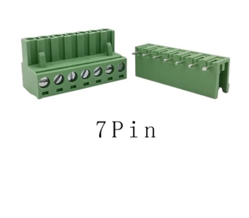 7 Pin 5,08mm 90' Geçmeli Takım Klemens