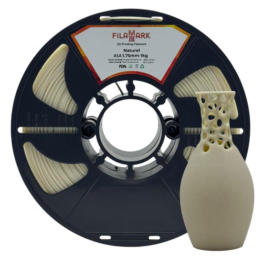 FilaMark ASA Filament Naturel 1.75mm 1Kg