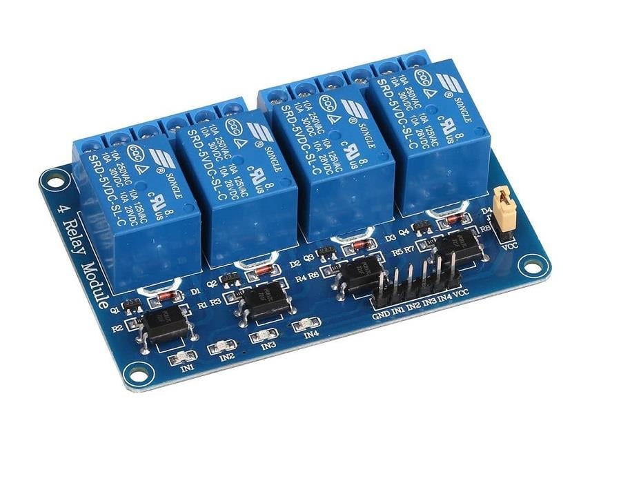 5v 4 Kanal Röle Kartı