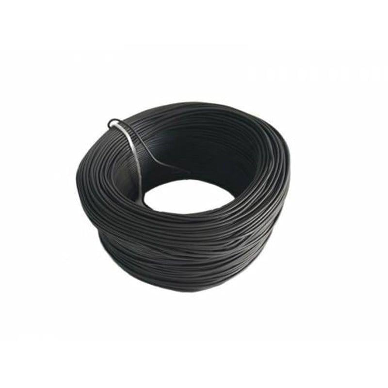 0.5mm Siyah Tek Damarlı Montaj Kablosu 100mt