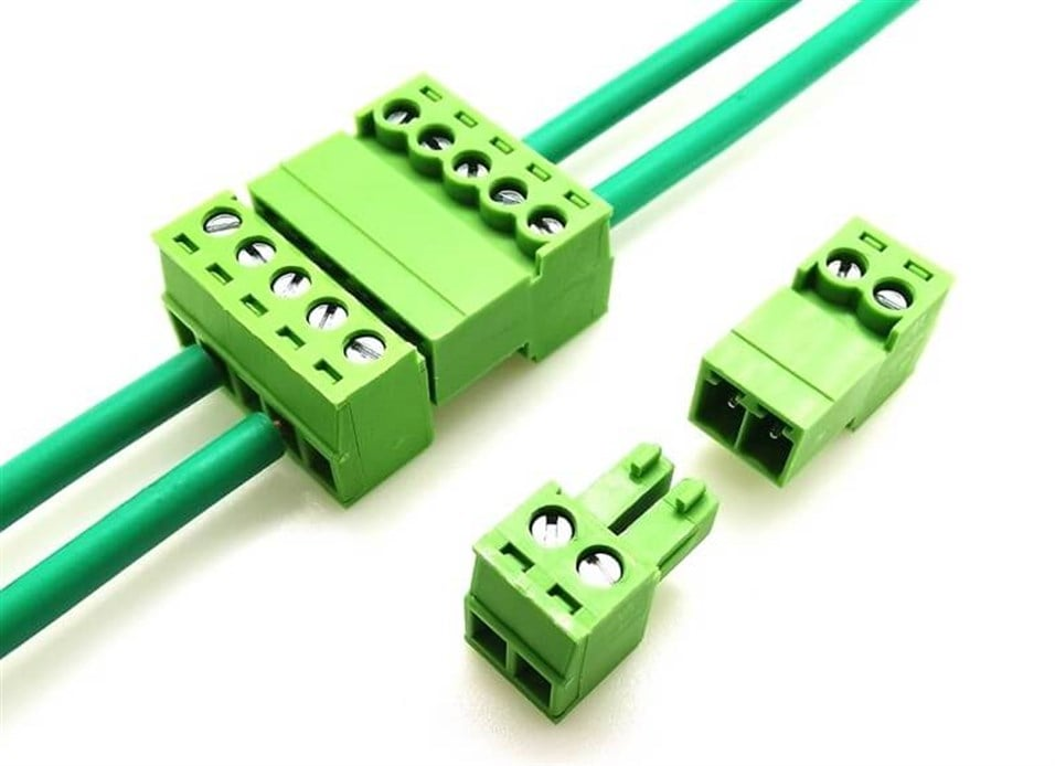 6 Pin Kablodan Kabloya Klemens 3.81mm Kablo Birleştirici